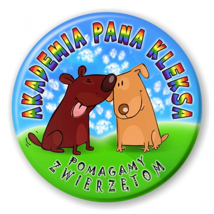 przypinka Psie niebo