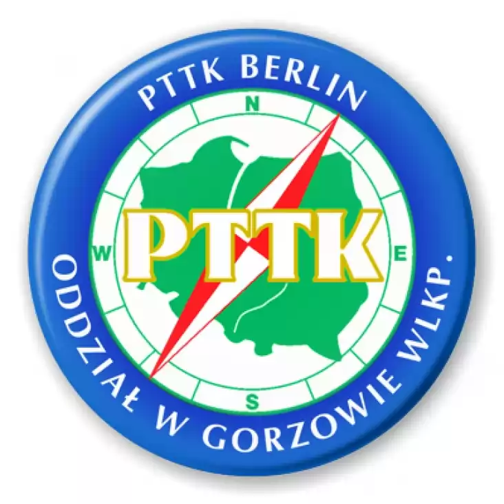 przypinka PTTK Berlin w Gorzowie Wlkp.