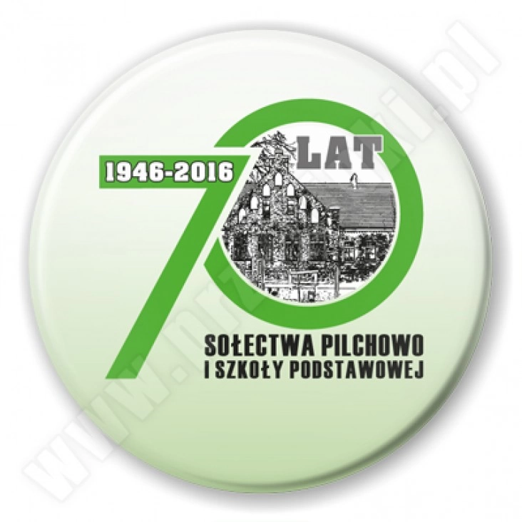przypinka Sołectwo Pilchowo