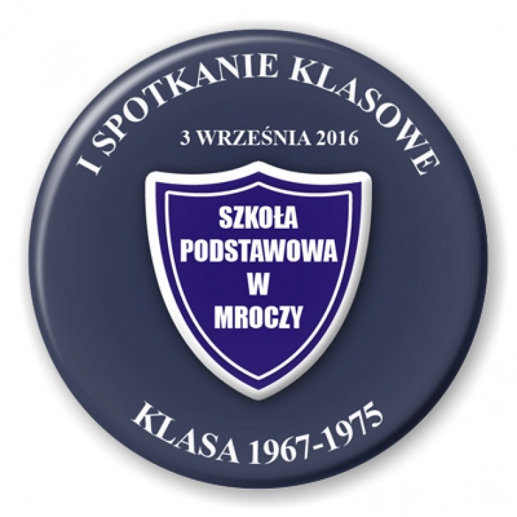 przypinka Spotkanie klasowe