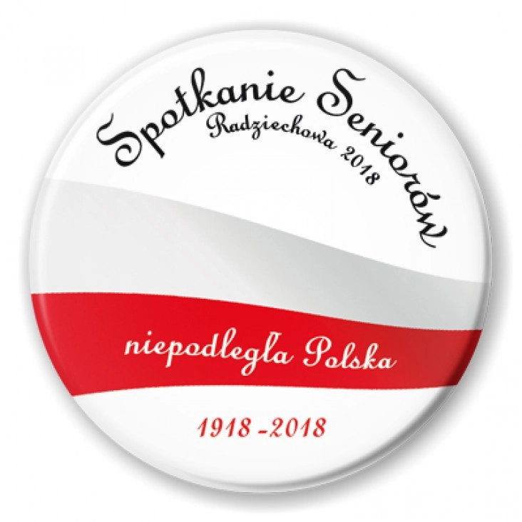 przypinka Spotkanie seniorów