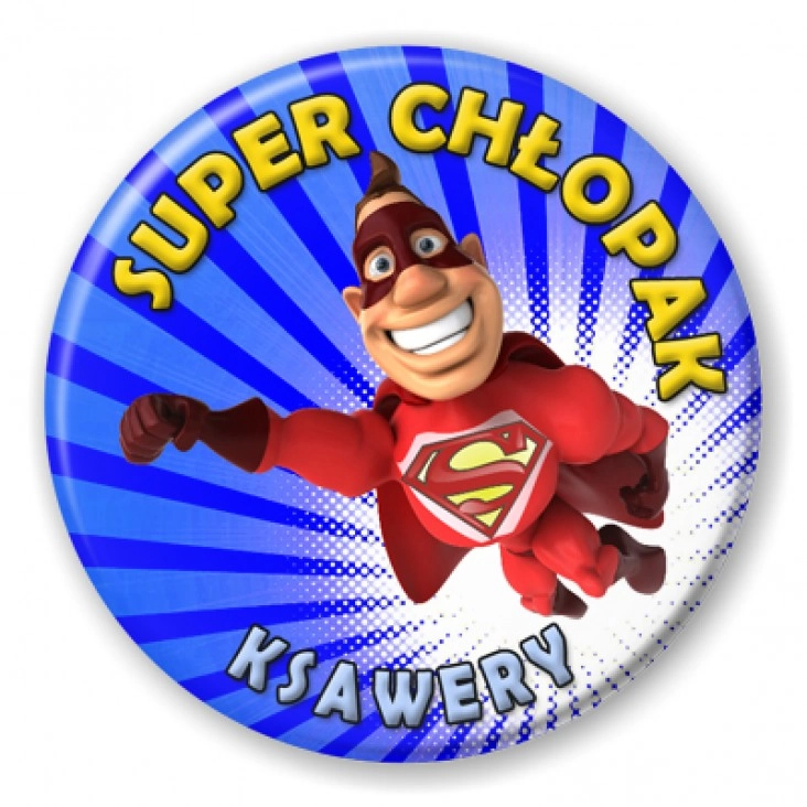 przypinka Super Chłopak