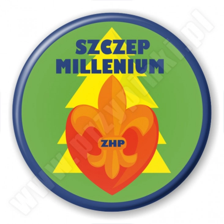 przypinka Szczep Millenium