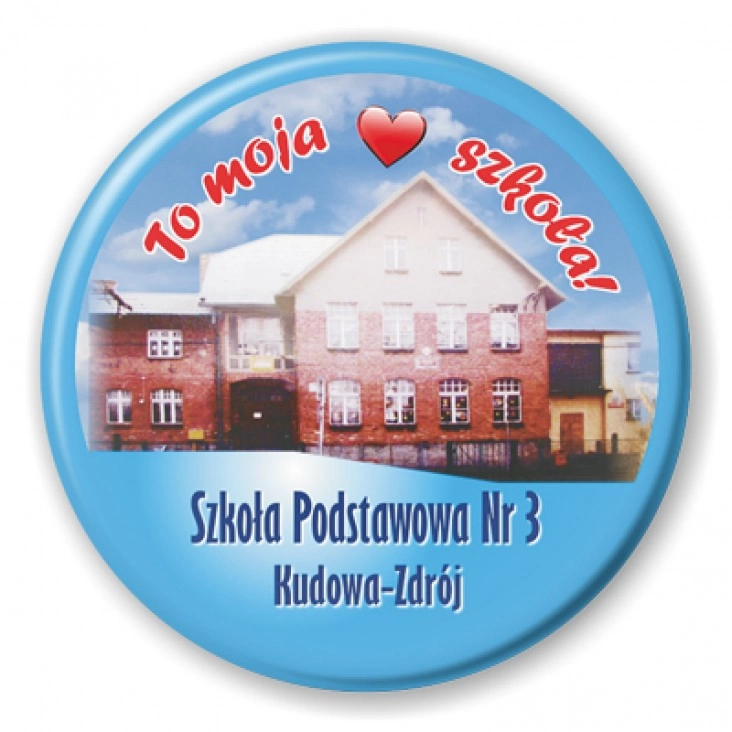 przypinka Szkoła Podstawowa - Kudowa Zdrój