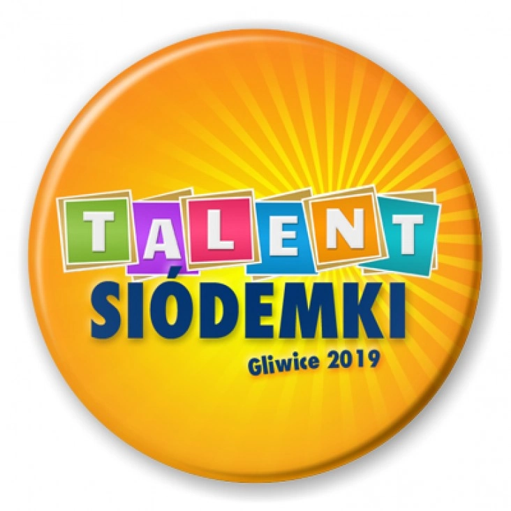 przypinka Talent siódemki