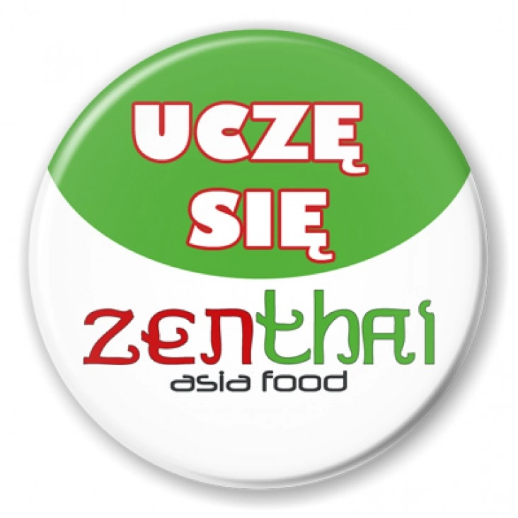 przypinka Uczę się - Zenthai