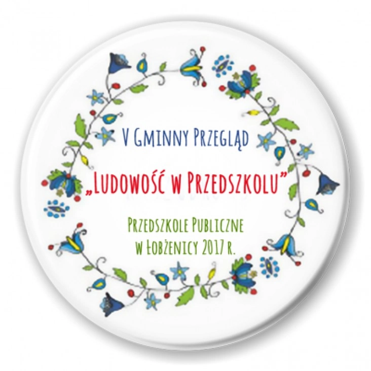 przypinka V Gminny Przegląd