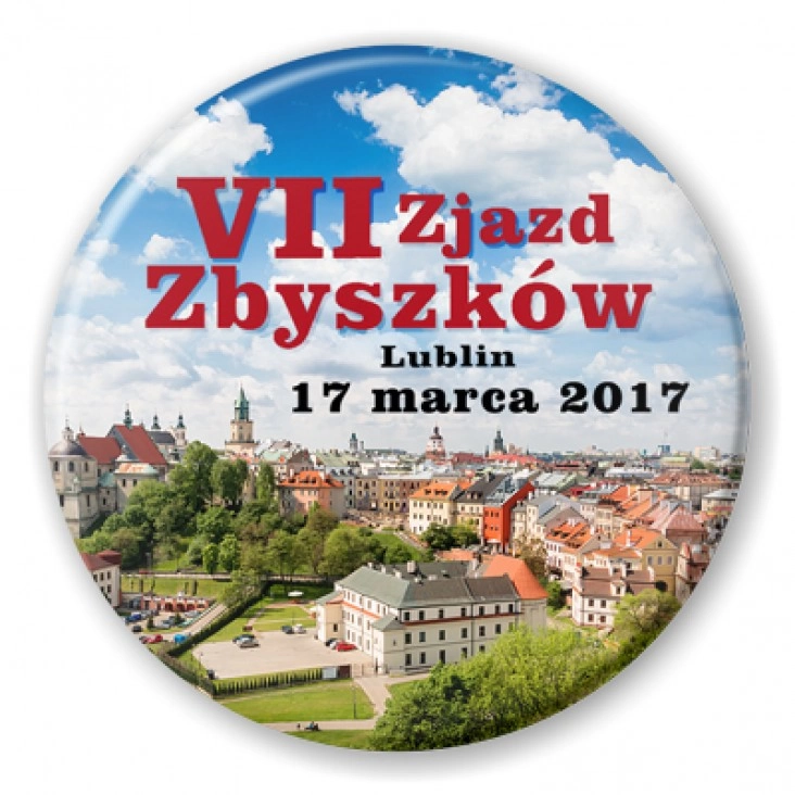 przypinka VII Zjazd Zbyszków