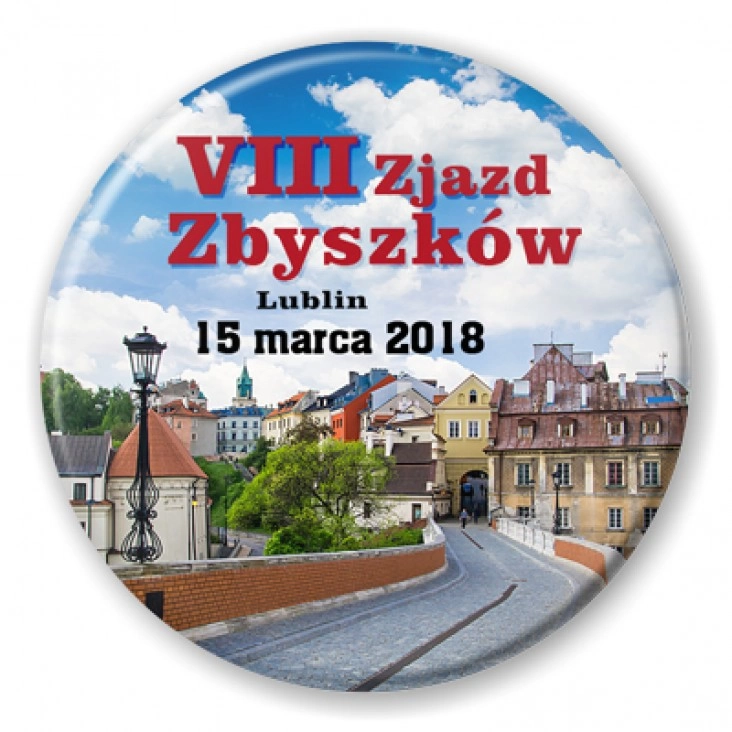 przypinka VIII Zjazd Zbyszków
