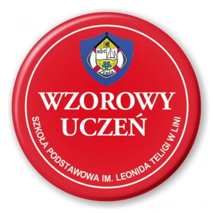 przypinka Wzorowy Uczeń