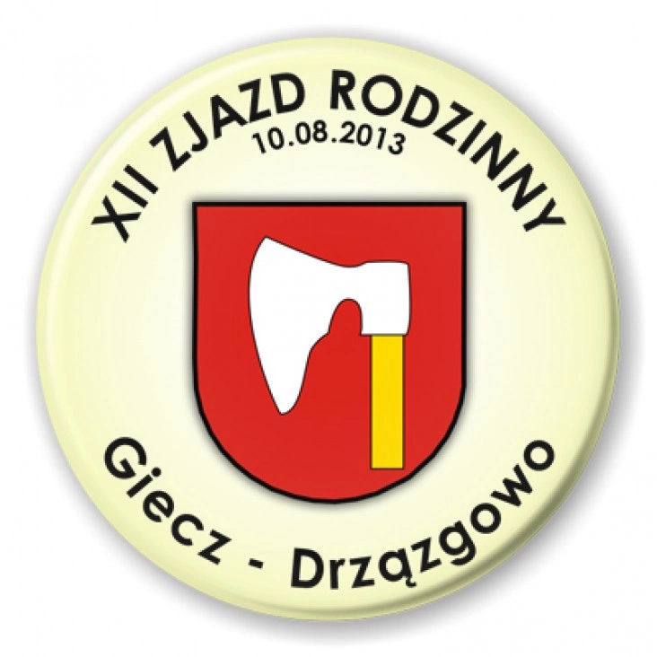 przypinka XII Zjazd Rodzinny