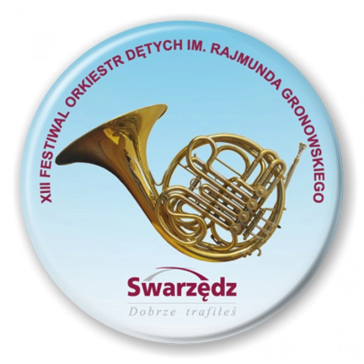przypinka XIII Festiwal Orkiestr Dętych