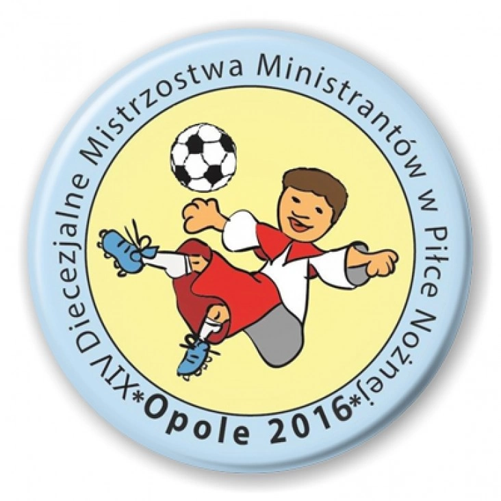 przypinka XIV Diecezjalne Mistrzostwa Ministrantów