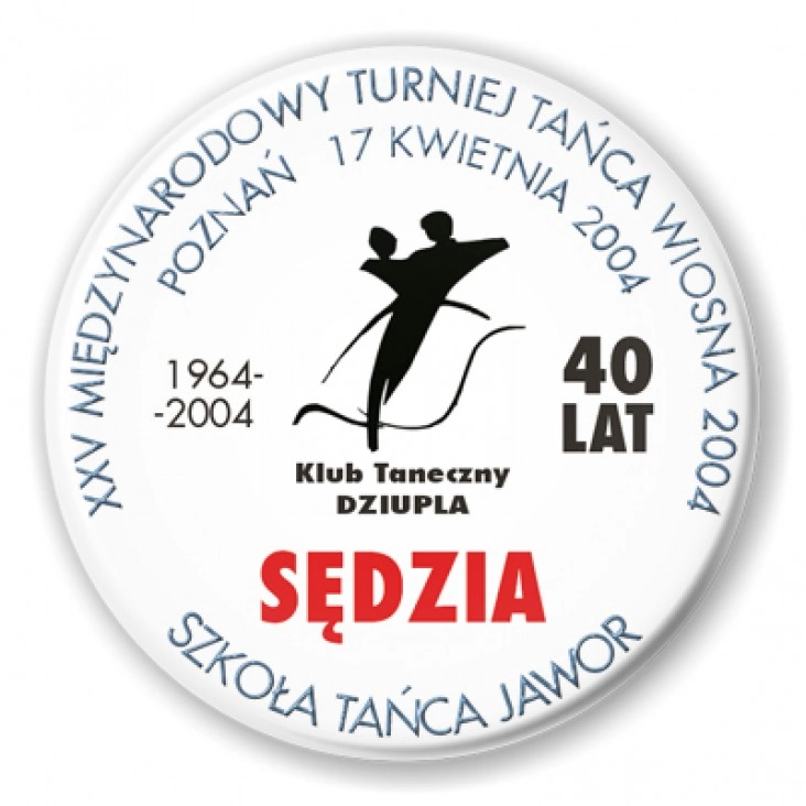 XXV Międzynarodowy Turniej Tańca  - SĘDZIA