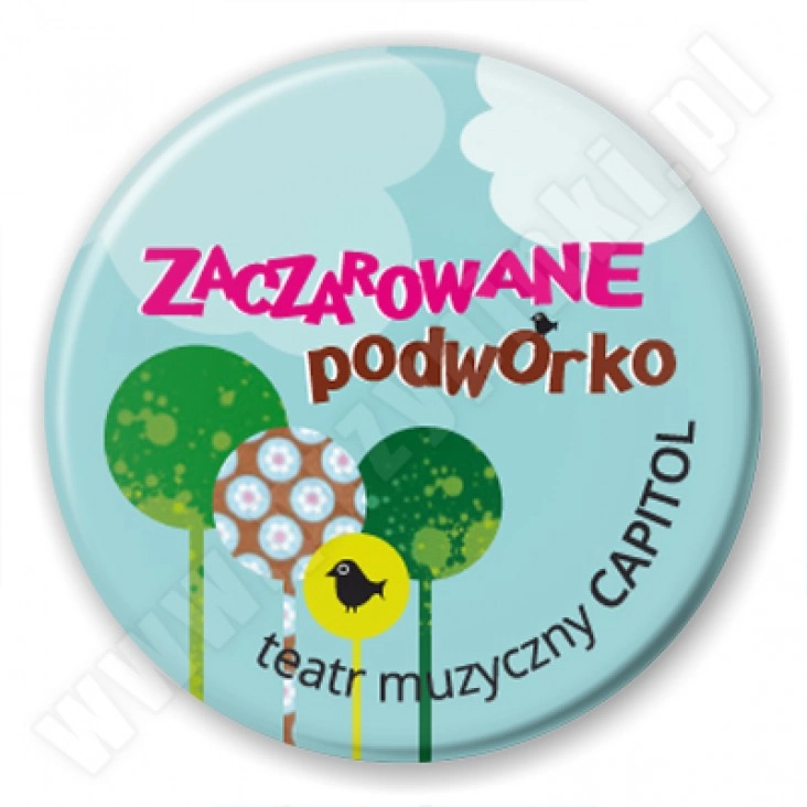 przypinka Zaczarowane Podwórko
