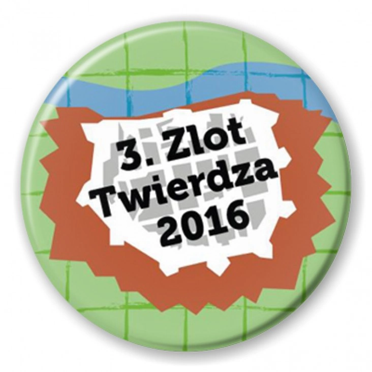 przypinka 3. Zlot Twierdza 2016