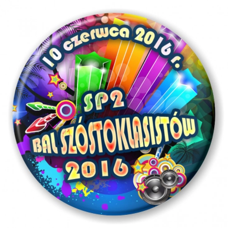 przypinka Bal 6