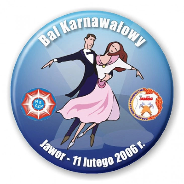 przypinka Bal Karnawałowy 2006