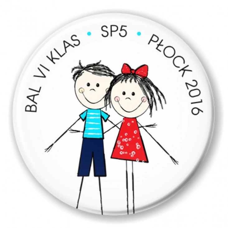 przypinka Bal VI Klas