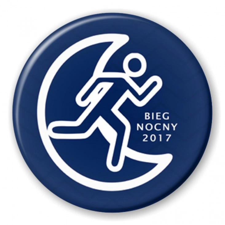 przypinka Bieg Nocny 2017