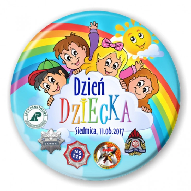 przypinka Dzień Dziecka 2017