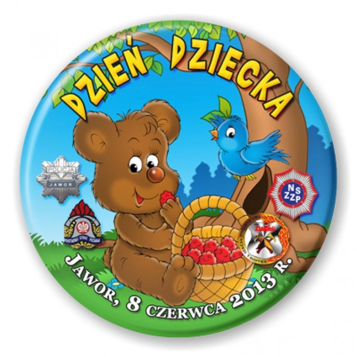 przypinka Dzień Dziecka 2013