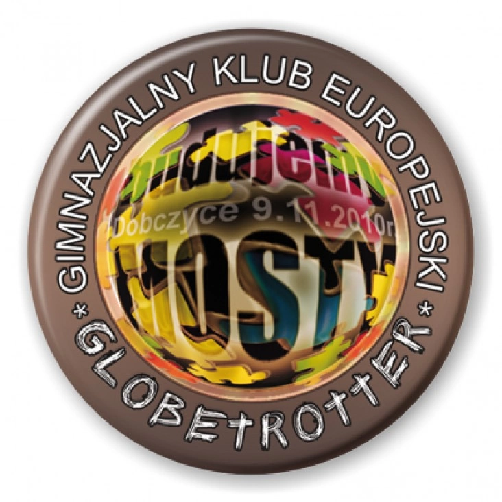 przypinka Globetrotter
