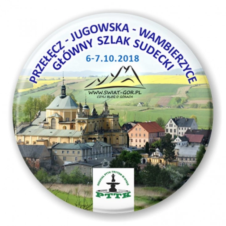 przypinka Główny Szlak Sudecki