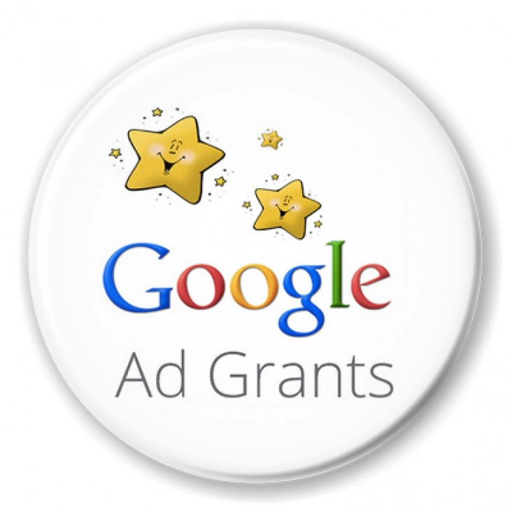przypinka Google Ad Grants