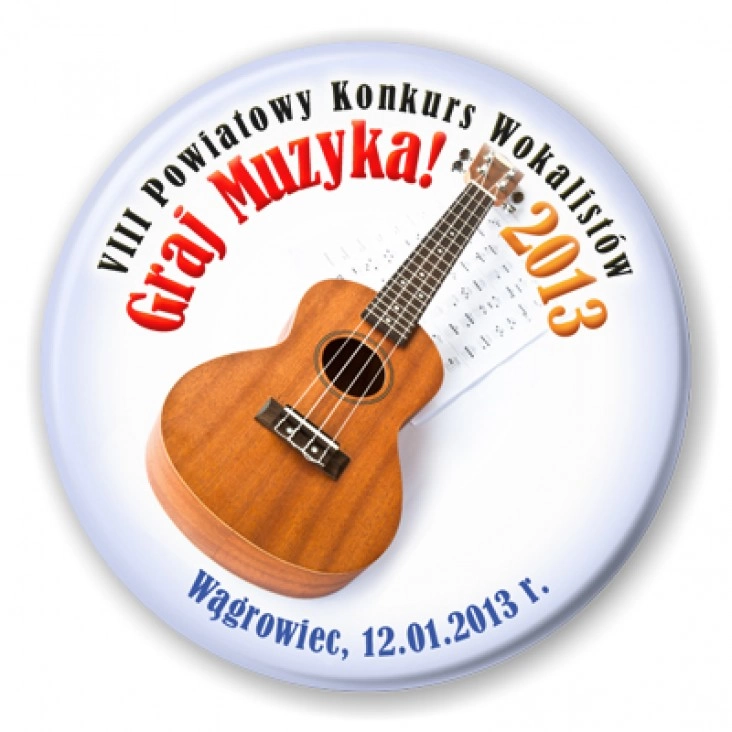 przypinka Graj Muzyka! 2013