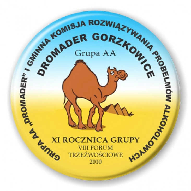przypinka Grupa AA Dromader 2010