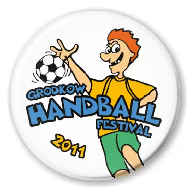 przypinka Handball Festiwal