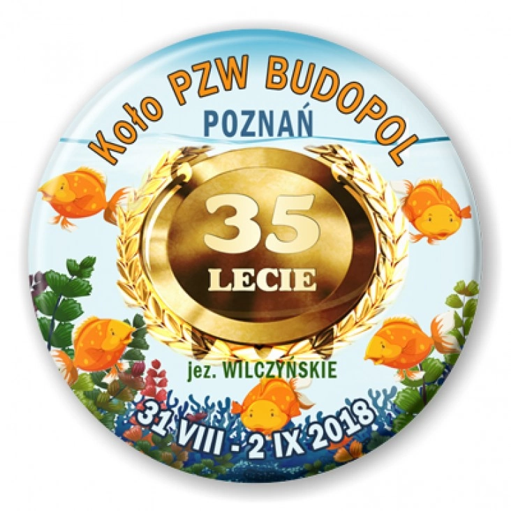 przypinka Koło PZW Budopol