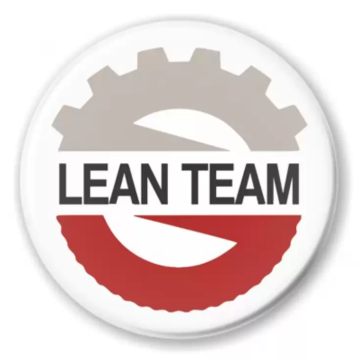 przypinka Lean Team