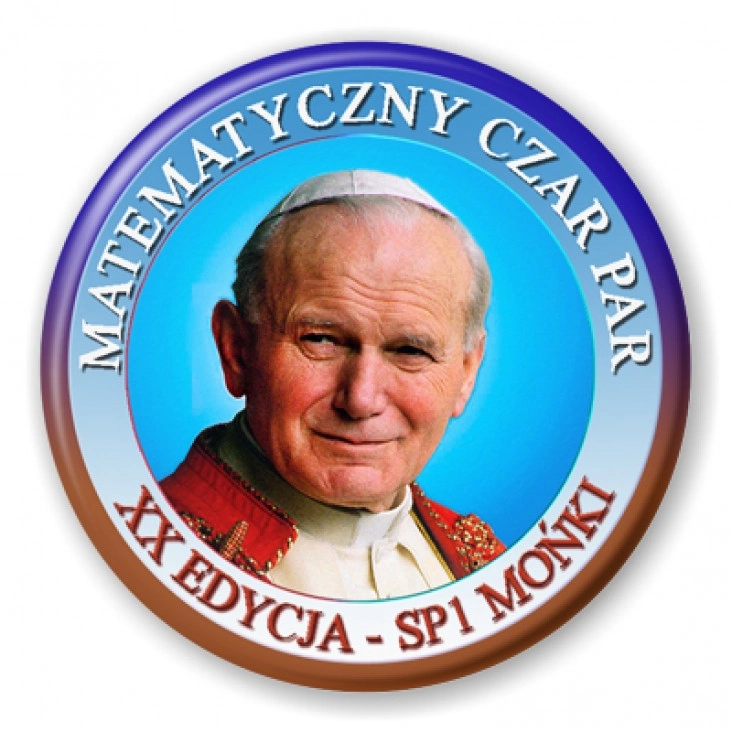przypinka Matematyczny Czar Par