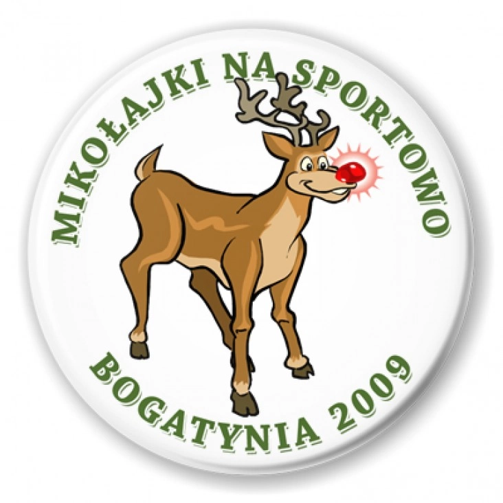 przypinka Mikołajki Bogatynia F