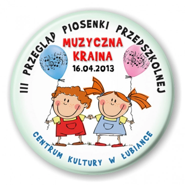 przypinka Muzyczna Kraina 2013