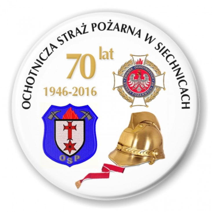 przypinka OSP Siechnice