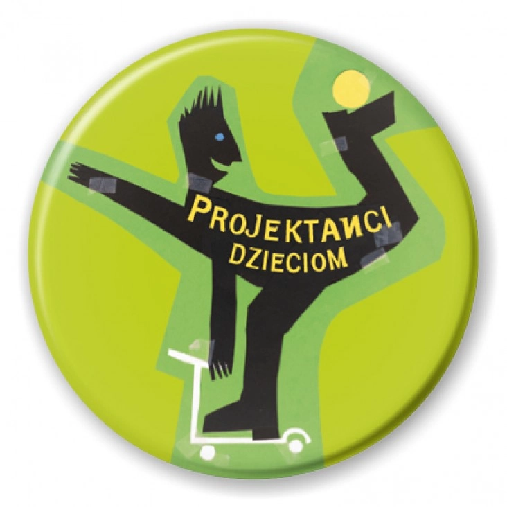 przypinka Projektanci dzieciom B