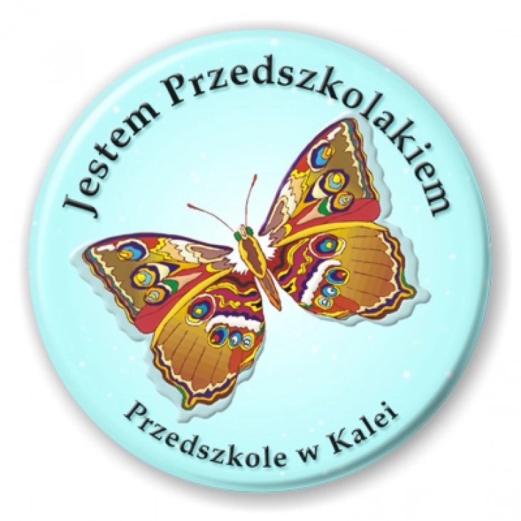 przypinka Przedszkole w Kalei