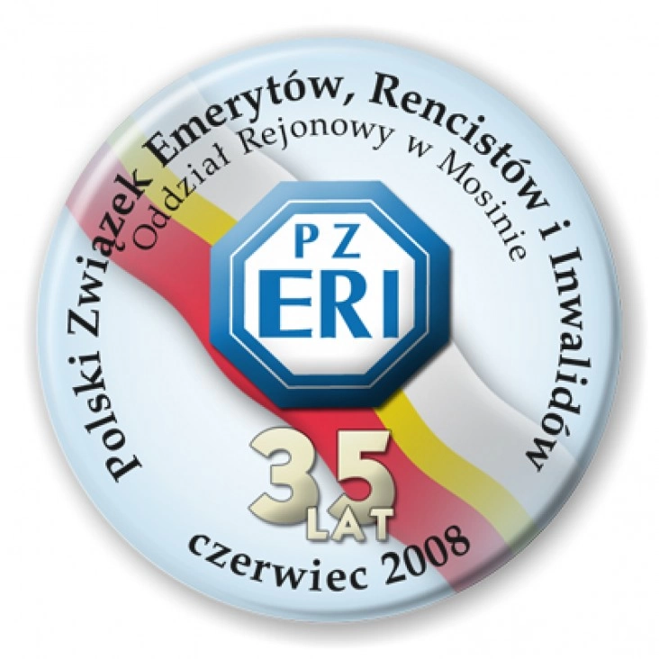 przypinka PZERiI w Mosinie 2008