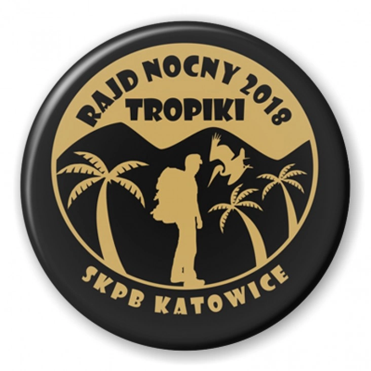 przypinka Rajd Nocny 2018