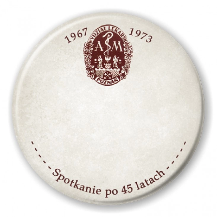 przypinka Spotkanie po 45 latach