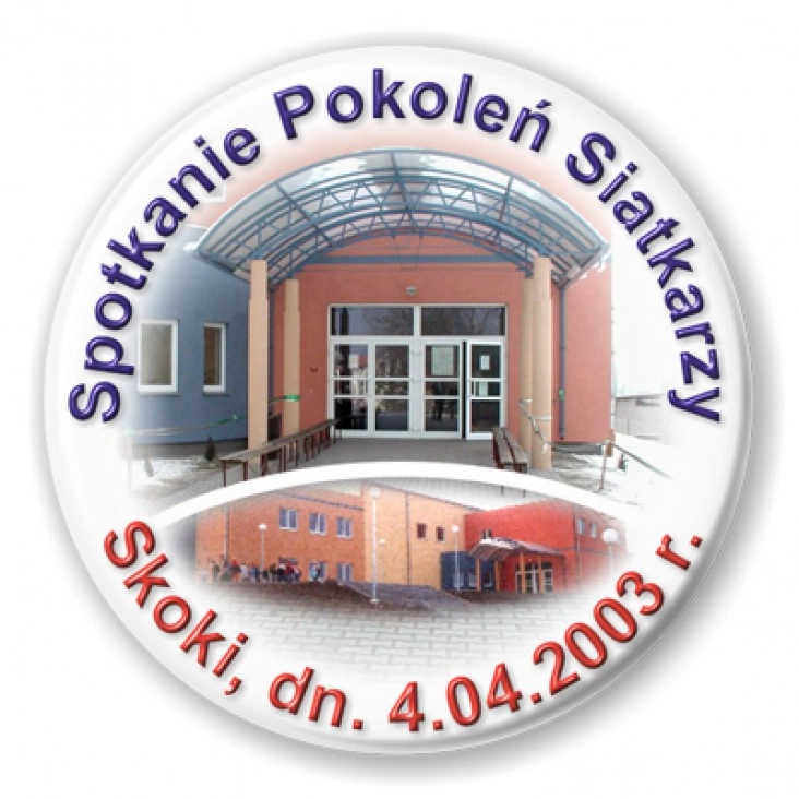 przypinka Spotkanie Pokoleń Siatkarzy