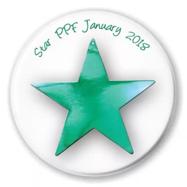przypinka Star PPF January 2018