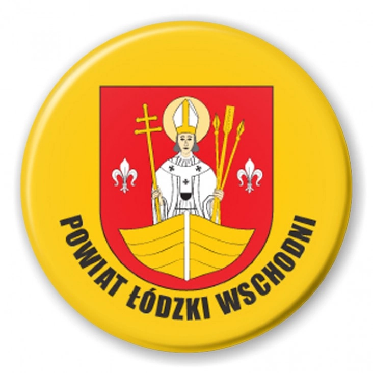 przypinka Starostwo Powiatowe Łódź