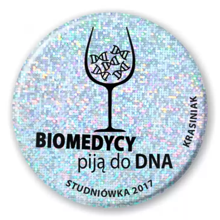 przypinka Studniówka - Biomedycy