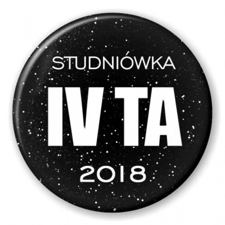 przypinka Studniówka 2018