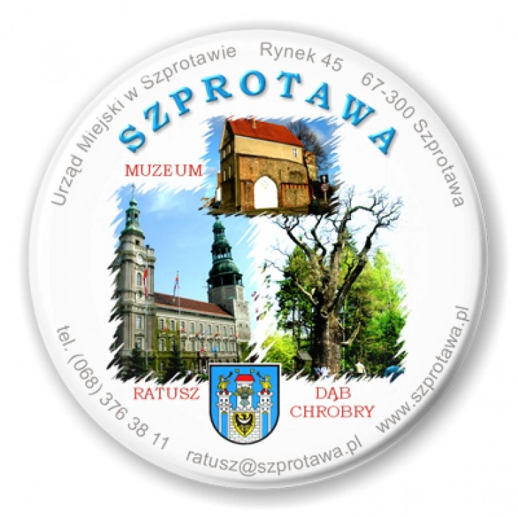 przypinka Szprotawa