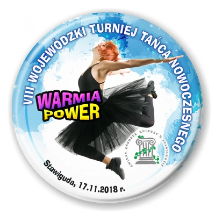 przypinka Warmia Power 2018